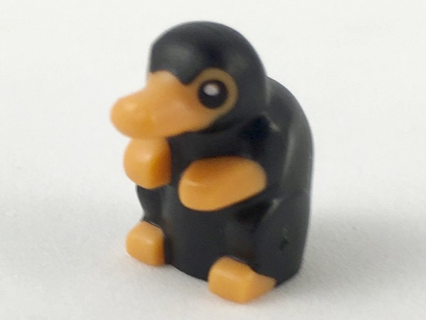 Lego Niffler with Black Eyes and Hair Pattern 38117pb01