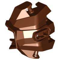 Hero Factory Hand Armor with Handles for Clips 92233 Reddish Brown U