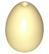 Egg with Small Pin Hole, 24946 Tan U
