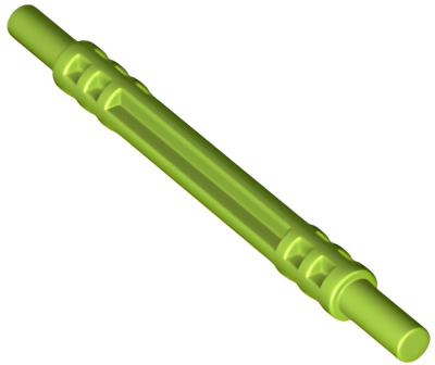 Деталь LEGO Hose, Soft Axle 7L 32580 Lime N
