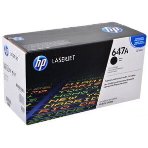 Картридж HP CE260A 647A Black черный оригинальный Color LaserJet CP4025, CP4525