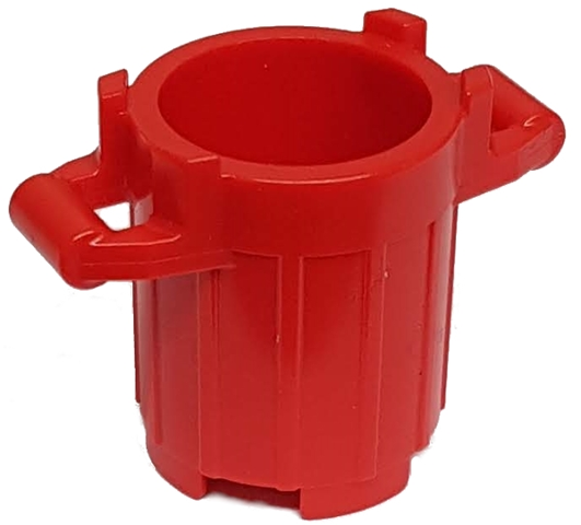 Container, Trash Can with 4 Cover Holders, 92926