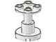 Support 2 x 2 x 2 Stand with Blind Hole, 3940a White N