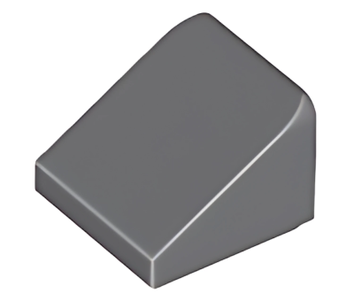 Деталь LEGO Slope 30 1 x 1 x 2/3 54200 Dark Bluish Gray U