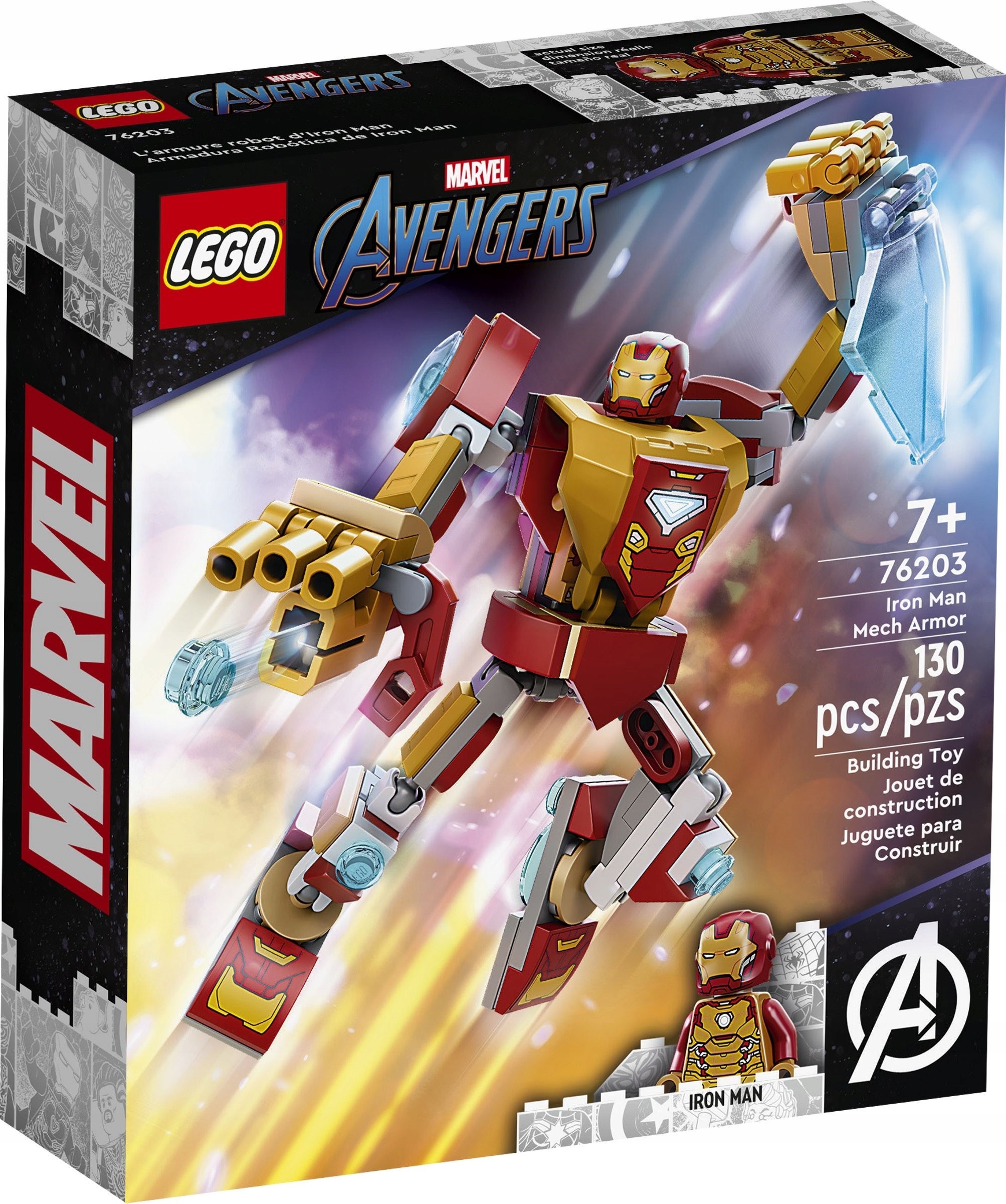 Lego robot iron man on sale