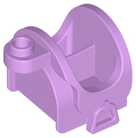 Friends Horse Saddle with Stirrups and Top Stud, 93086 Medium Lavender U