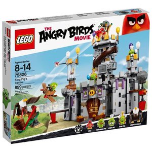 Конструктор LEGO The Angry Birds Movie 75826 Замок короля Свинок