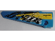Technic, Panel Fairing # 5 Long Smooth, Side A with 'XRFUEL', 'TR TRACKED RACER' and Black, Yellow and White Splotches Pattern (Sticker) - Set 42095, 64681pb042  