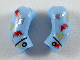 Arm, (Matching Left and Right) Pair with Space Themes Logos Pattern, 981982pb215