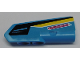 Technic, Panel Fairing #21 Very Small Smooth, Side B with 'OPTIMIZERS', Black and Yellow Stripes Pattern (Sticker) - Set 42095, 11946pb038  