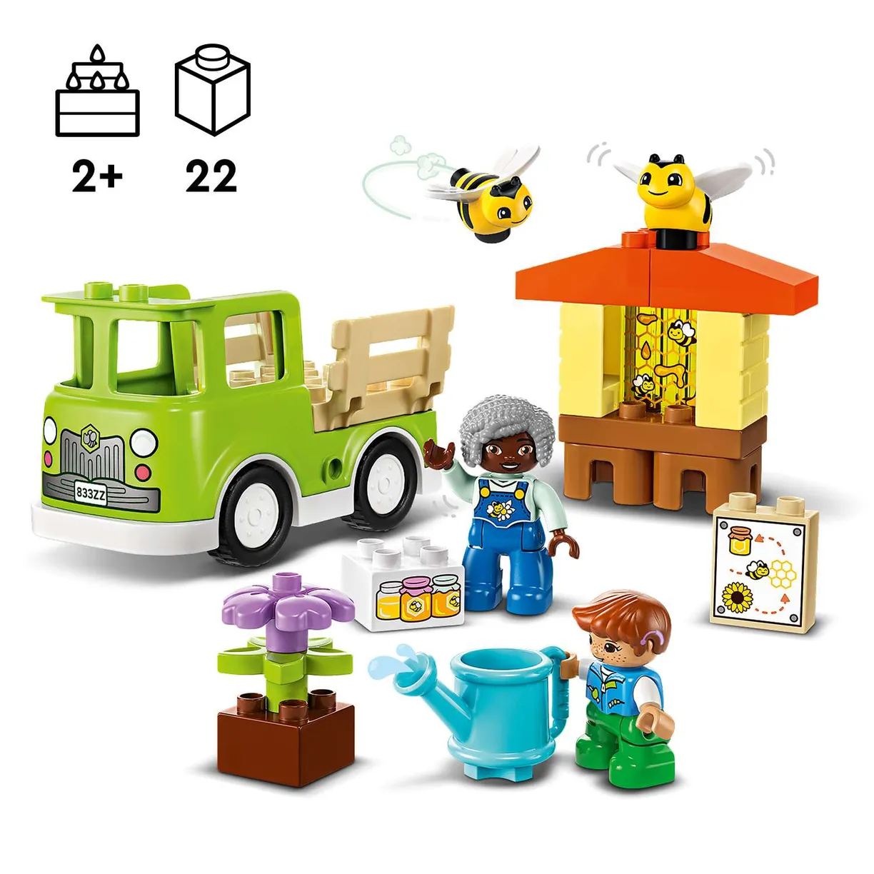 Конструктор LEGO Duplo 10419 Уход за пчелами и ульями в магазине Shop-device