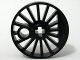Train Wheel RC, Spoked with Technic Axle Hole and Counterweight, 30 mm D. (Blind Driver), 85489a