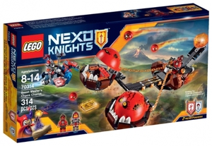 Конструктор LEGO Nexo Knights 70314 Безумная колесница Укротителя
