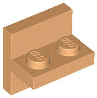 Деталь Lego Скоба Bracket 2 x 2 - 1 x 2 Centered 41682 Medium Nougat U