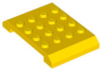 Wedge 4 x 6 x 2/3 Double, 32739 Yellow U