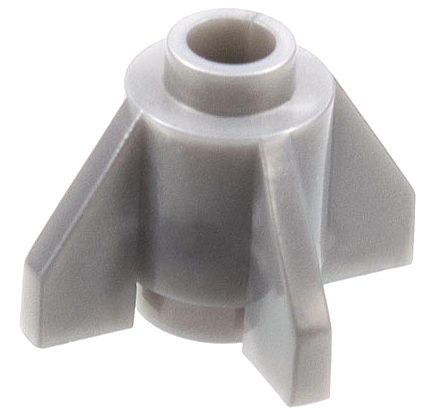 Brick, Round 1 x 1 with Fins, 4588