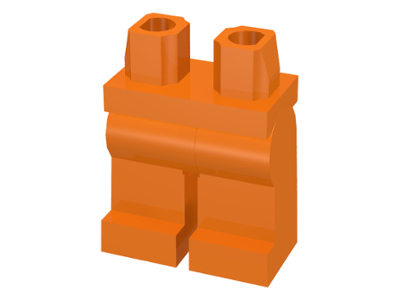 Hips and Legs Plain, 970c00 Orange U