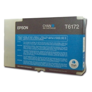 Картридж Epson T6172 Cyan голубой C13T617200 оригинальный