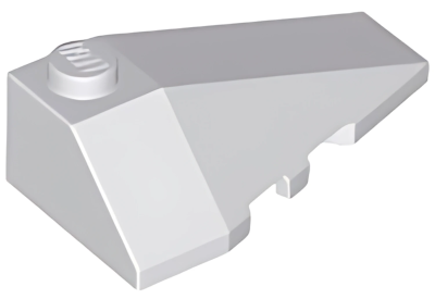 Деталь LEGO Клиновидная пластина Lego Wedge 4 x 2 Triple Right 43711 Light Bluish Gray U