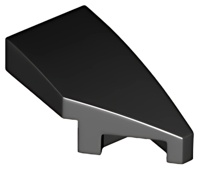 Деталь LEGO Wedge 2 x 1 x 2/3 Right 29119 (1124, 1382) Black N