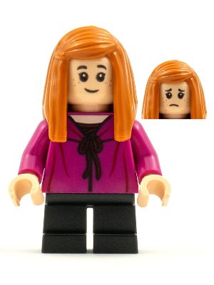 Минифигурка Lego Harry Potter Ginny Weasley - Magenta Shirt hp249