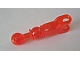 Hero Factory Arm / Leg with Ball Joint on Axle and Ball Socket and Pin Hole 90608 Trans-Neon Orange U