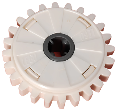 Деталь LEGO Technic, Gear 24 Tooth Clutch 60c01 White N