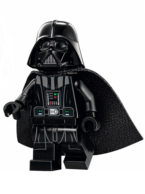 Минифигурка Lego Star Wars Darth Vader (Type 2 Helmet, Spongy Cape) sw0636b