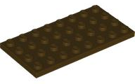 Plate 4 x 8, 3035 Dark Brown N