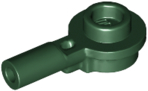 Bar 1L with 1 x 1 Round Plate with Hollow Stud, 32828 Dark Green N