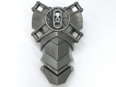 Hero Factory Full Torso Armor with 4 Handles, 11271 Pearl Dark Gray U