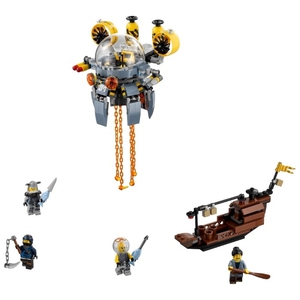 Конструктор LEGO The Ninjago Movie 70610 Летучая субмарина «Медуза»