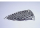 Plastic Triangle 6 x 12 Wing with Gray Feathers Pattern, x66px2  
