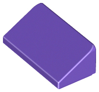 Slope 30 1 x 2 x 2/3, 85984 Dark Purple U