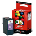 Картридж Lexmark 35 Color цветной оригинальный 18C0035E