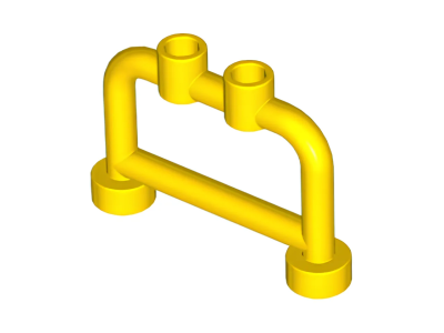 Деталь Lego Bar 1 x 4 x 2 with Studs 4083 Yellow U