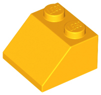 Slope 45 2 x 2, 3039 Bright Light Orange N