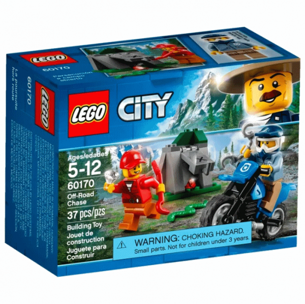 Конструктор LEGO City 60170 Погоня по бездорожью