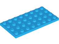 Plate 4 x 8, 3035 Dark Azure U