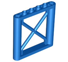 Support 1 x 6 x 5 Girder Rectangular, 64448 Blue N