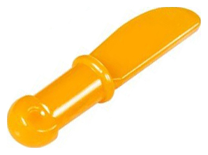 Friends Accessories Cutlery Knife, 93082h Bright Light Orange U