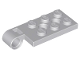 Hinge Plate 2 x 4 with Pin Hole and 2 Holes - Top, 43045