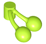 Cherries / Cherry Pair, 22667 Lime U