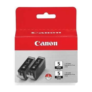 Двойная упаковка картриджей Canon PGI-5BK Pixma iP3300, iP3500, iP4200, iP4300, iP4500, iP5200, iP5200R, iP5300, iX4000, iX5000, MP500, MP510, MP520, MP530, MP600, MP610, MP610R, MP800, MP800R, MP810, MP830, MP970, MX700, MX850 Twin Pack 0628B030