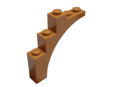 Arch 1 x 5 x 4 - Continuous Bow, 2339 Medium Nougat U