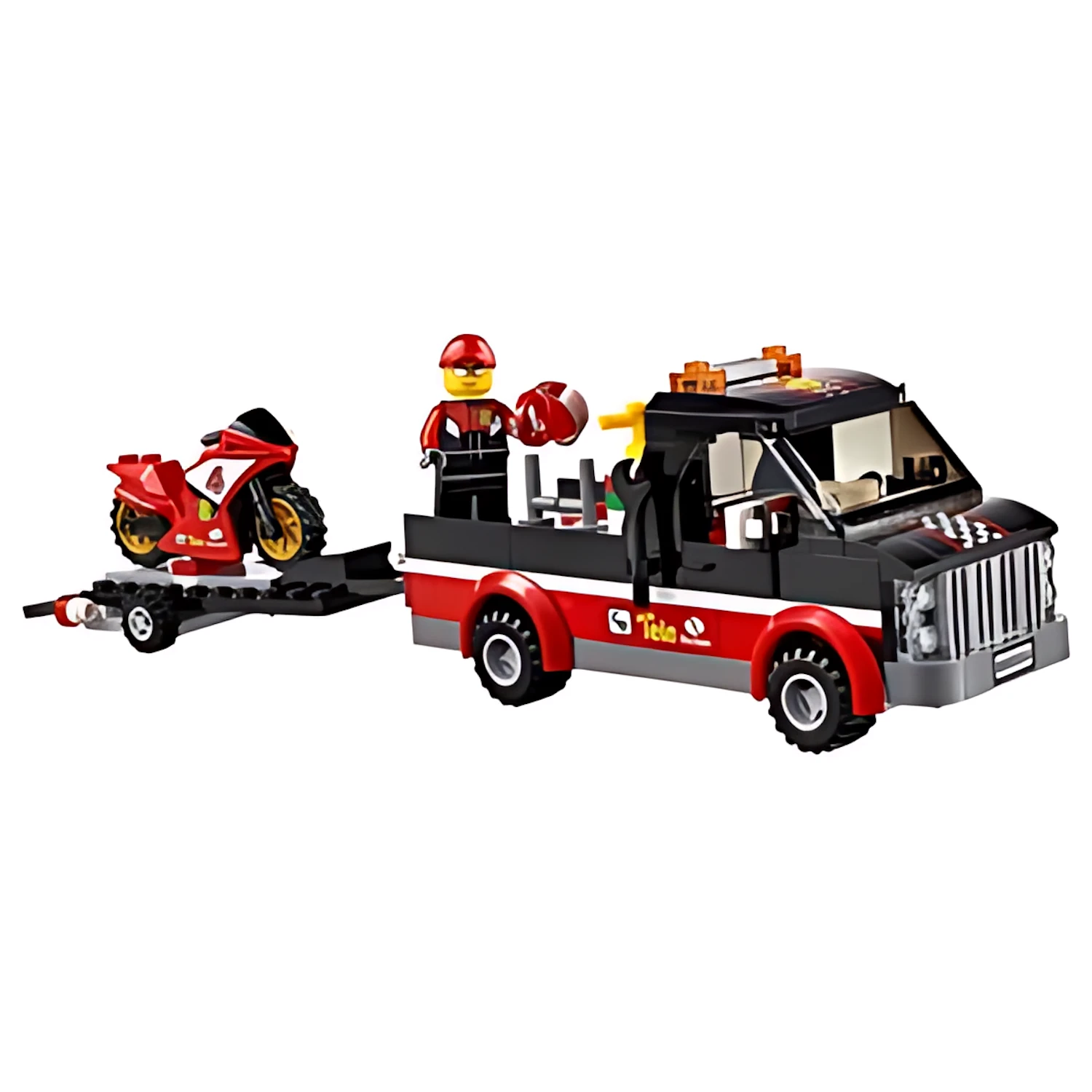 Конструктор LEGO City 60084 Перевозчик гоночных мотоциклов в
