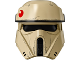 Large Figure Head Modified SW Shoretrooper with Black Core and Weathered Gray Scratches Pattern, 27988pb01c01