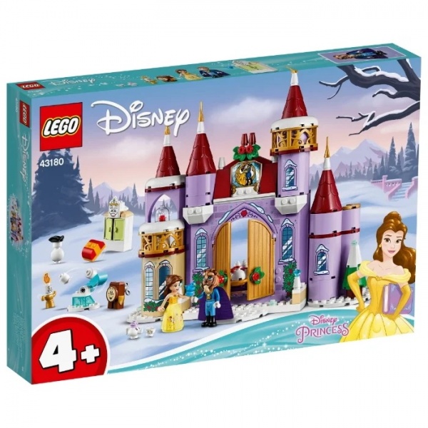 Конструктор LEGO Disney Princess 43180 Зимний праздник в замке Белль