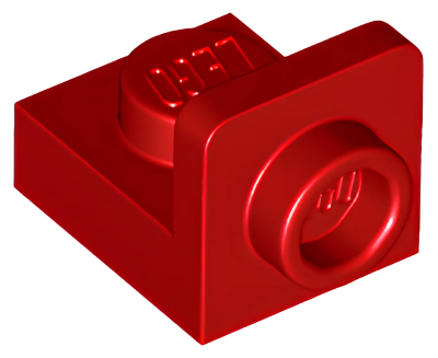 Деталь Lego Скоба Bracket 1 x 1 - 1 x 1 Inverted 36840 Red U