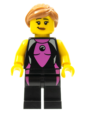 Минифигурка LEGO Surfer Girl, Series 4 col053